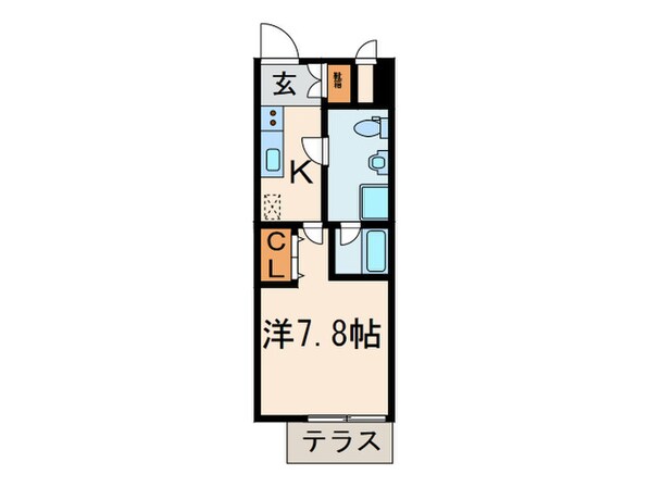 アンビックス・プリア茶屋ヶ坂の物件間取画像